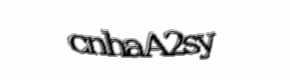 Security check image, please type the characters shown
